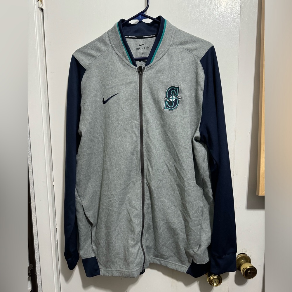 Nike Seattle Mariners Track Jacket sz L